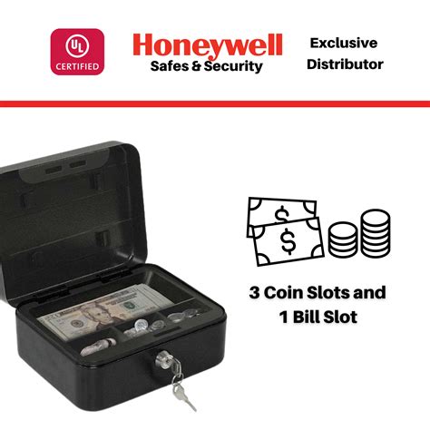 honeywell steel cash box|honeywell safety deposit box.